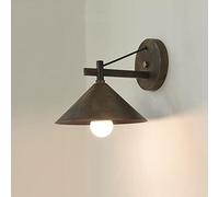 ZLLFHS Outdoor Sconce Industrial Light Rustic Barn Lamp, Vintage Farmhouse Mount Lighting Fixture E27 Wall Sconces for Patio Garden Deck Path Courtyard