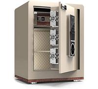 ZLLFHS Safes S for Safety Cabinet， All Steel Electronic Password Anti-Theft into The Wall Large Storage Space Drawer Storage S 38X32X45Cm Safe，Business Black