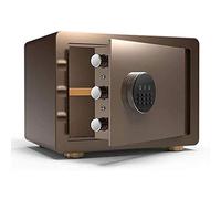 ZLLFHS Safes Safe， Electronic SCan Be Fixed to Install Multi-Color -35X25X25Cm Safety Insurance Safe，Gold