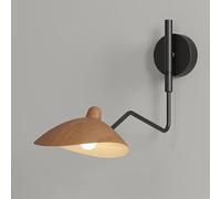 ZLLFHS Vintage Industrial Swing Sconce, Long Arm Metal Lighting 180°+360° Rotatable Light Bedroom Living Room Office Bedside Retro Wall Lamps, E27 Base