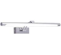 ZLLFHS Wall Sconces, Mirror Light Bathroom Mirror Lamps Chrome, Stainless Steel Mirror Front Light LED with Swivel 160°Lamp Head, Warm White Mirror Cabinet Lights Toilet Bath Wall Lamp,40cm Bath Deco