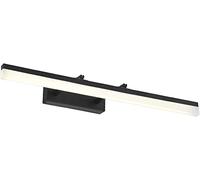 ZLLFHS Wall Sconces, Mirror Light Led Mirror Front Lights - Moisture-Proof Anti-Fog Apartment Art Black Telescopic Mirror Cabinet Lamp Mirror Lamp Bedside Decor Wall Lamp (80CM, Warm Light)(White