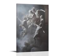 ZLLJXFZZ A Mythological Scene of Gods And Mortals in A Dramatic Composition, Baroque Influence Wall Art Mural Modern Decoration Hanging Art Poster 12x18inch(30x45cm)
