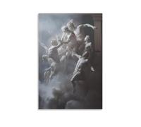 ZLLJXFZZ A Mythological Scene of Gods And Mortals in A Dramatic Composition, Baroque Influence Wall Art Mural Modern Decoration Hanging Art Poster 20x30inch(50x75cm)