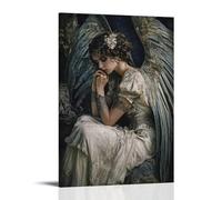 ZLLJXFZZ Angel Poster Lament, Ash Wall Art Mural Modern Decoration Hanging Art Poster 08x12inch(20x30cm)