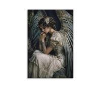 ZLLJXFZZ Angel Poster Lament, Ash Wall Art Mural Modern Decoration Hanging Art Poster 12x18inch(30x45cm)