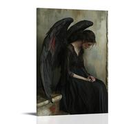 ZLLJXFZZ Angel Poster Lament, Ash Wall Art Mural Modern Decoration Hanging Art Poster 16x24inch(40x60cm)