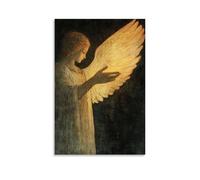 ZLLJXFZZ Angel Poster Mercy, Healing Hand Glow Wall Art Mural Modern Decoration Hanging Art Poster 16x24inch(40x60cm)