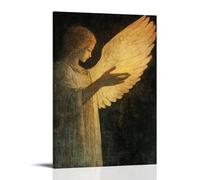 ZLLJXFZZ Angel Poster Mercy, Healing Hand Glow Wall Art Mural Modern Decoration Hanging Art Poster 20x30inch(50x75cm)