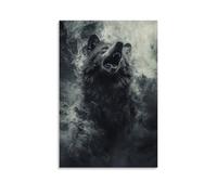 ZLLJXFZZ Animal Poster Echo, Phantom Howler Wall Art Mural Modern Decoration Hanging Art Poster 24x36inch(60x90cm)