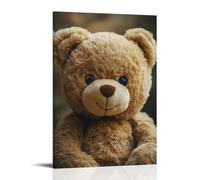 ZLLJXFZZ Animal Poster Huggable, Teddy Bear Wall Art Mural Modern Decoration Hanging Art Poster 08x12inch(20x30cm)