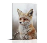 ZLLJXFZZ Animal Poster Nomad, Desert Fox Wall Art Mural Modern Decoration Hanging Art Poster 16x24inch(40x60cm)
