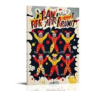 ZLLJXFZZ Art Brut Raw Expression Poster Wall Art Mural Modern Decoration Hanging Art Poster 20x30inch(50x75cm)