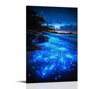 ZLLJXFZZ Art Poster Bioluminescent, Glow Wall Art Mural Modern Decoration Hanging Art Poster 20x30inch(50x75cm)