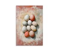 ZLLJXFZZ Art Poster Egg Tempera, Mix Wall Art Mural Modern Decoration Hanging Art Poster 16x24inch(40x60cm)