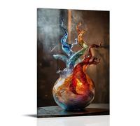 ZLLJXFZZ Art Poster Glass Blown, Molten Form Wall Art Mural Modern Decoration Hanging Art Poster 08x12inch(20x30cm)