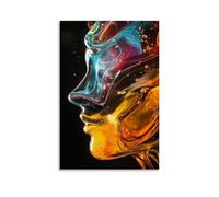 ZLLJXFZZ Art Poster Glass Blown, Molten Form Wall Art Mural Modern Decoration Hanging Art Poster 12x18inch(30x45cm)