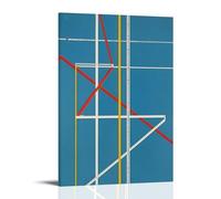 ZLLJXFZZ Bauhaus Design Poster Wall Art Mural Modern Decoration Hanging Art Poster 16x24inch(40x60cm)