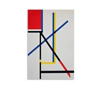 ZLLJXFZZ Bauhaus Design Poster Wall Art Mural Modern Decoration Hanging Art Poster 16x24inch(40x60cm)