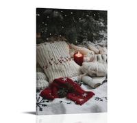 ZLLJXFZZ Christmas Poster Knit, Wool Wall Art Mural Modern Decoration Hanging Art Poster 08x12inch(20x30cm)