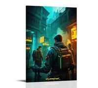 ZLLJXFZZ Dystopian Future Poster Wall Art Mural Modern Decoration Hanging Art Poster 24x36inch(60x90cm)