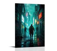 ZLLJXFZZ Dystopian Future Poster Wall Art Mural Modern Decoration Hanging Art Poster 24x36inch(60x90cm)