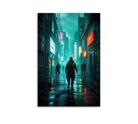 ZLLJXFZZ Dystopian Future Poster Wall Art Mural Modern Decoration Hanging Art Poster 24x36inch(60x90cm)