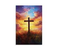 ZLLJXFZZ Faith in Christ - A Timeless Hope Wall Art Mural Modern Decoration Hanging Art Poster 20x30inch(50x75cm)