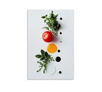 ZLLJXFZZ Food Poster Bauhaus, Functional Food Design Wall Art Mural Modern Decoration Hanging Art Poster 24x36inch(60x90cm)