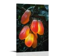 ZLLJXFZZ Fruit Poster Bioluminescent, Ackee Wall Art Mural Modern Decoration Hanging Art Poster 24x36inch(60x90cm)