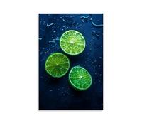 ZLLJXFZZ Fruit Poster Cyber, LED Lime Wall Art Mural Modern Decoration Hanging Art Poster 08x12inch(20x30cm)