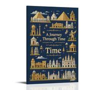 ZLLJXFZZ Historical Timeline Poster 0 Wall Art Mural Modern Decoration Hanging Art Poster 20x30inch(50x75cm)