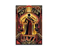 ZLLJXFZZ Jazz Age Poster Wall Art Mural Modern Decoration Hanging Art Poster 20x30inch(50x75cm)