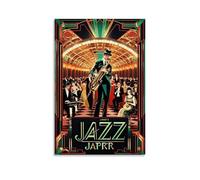 ZLLJXFZZ Jazz Age Poster Wall Art Mural Modern Decoration Hanging Art Poster 24x36inch(60x90cm)