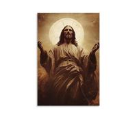 ZLLJXFZZ Jesus The Redeemer - Simple Yet Powerful Wall Art Mural Modern Decoration Hanging Art Poster 08x12inch(20x30cm)