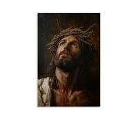 ZLLJXFZZ Jesus The Redeemer - Simple Yet Powerful Wall Art Mural Modern Decoration Hanging Art Poster 08x12inch(20x30cm)