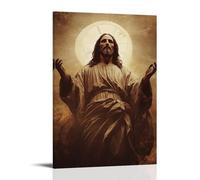 ZLLJXFZZ Jesus The Redeemer - Simple Yet Powerful Wall Art Mural Modern Decoration Hanging Art Poster 16x24inch(40x60cm)