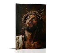 ZLLJXFZZ Jesus The Redeemer - Simple Yet Powerful Wall Art Mural Modern Decoration Hanging Art Poster 12x18inch(30x45cm)