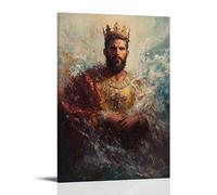 ZLLJXFZZ King of Kings - The Everlasting Savior Wall Art Mural Modern Decoration Hanging Art Poster 20x30inch(50x75cm)