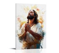 ZLLJXFZZ Love & Mercy - The Heart of Jesus Wall Art Mural Modern Decoration Hanging Art Poster 12x18inch(30x45cm)