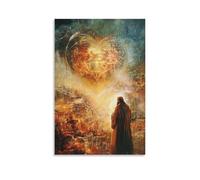 ZLLJXFZZ Messiah - The Eternal Love Wall Art Mural Modern Decoration Hanging Art Poster 20x30inch(50x75cm)