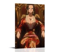 ZLLJXFZZ One Piece Boa Hancock's Golden - Throne Gorgeous Presence Wall Art Mural Modern Decoration Hanging Art Poster 16x24inch(40x60cm)