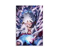 ZLLJXFZZ One Piece Luffy's Phantom - Light Dominant Core Wall Art Mural Modern Decoration Hanging Art Poster 16x24inch(40x60cm)