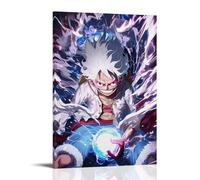 ZLLJXFZZ One Piece Luffy's Phantom - Light Dominant Core Wall Art Mural Modern Decoration Hanging Art Poster 24x36inch(60x90cm)