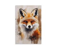 ZLLJXFZZ Simple Animal Oil Painting Poster Wall Art Mural Modern Decoration Hanging Art Poster 20x30inch(50x75cm)