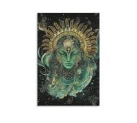 ZLLJXFZZ Zodiac Poster Aquarius, Innovator Wall Art Mural Modern Decoration Hanging Art Poster 08x12inch(20x30cm)