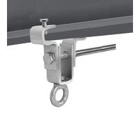 ZLLZPZD I-Beam Hanger for Heavy Bags Steel Beam Clamp Punching Bag Hanging Adjustable Beam Punching Bag Bracket Can Withstand 204 kg Gravity Suitable for Punching Bags and Hanging Chairs