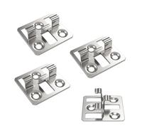 Zllzpzd WPC Plank Mounting Clips Stainless Steel 36 x 40 mm / 9 mm Height + 3 mm Leeway Pack of 100