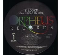 Z'Looke - Can U Read My Lips (Re-mixes January '89)