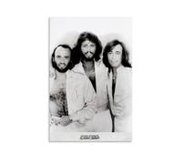 ZLOZJDBH Bee Gees Poster Wall Art Aesthetic Canvas Cover Poster Vintage Painting for Rooms 08x12inch(20x30cm) Unframe-style